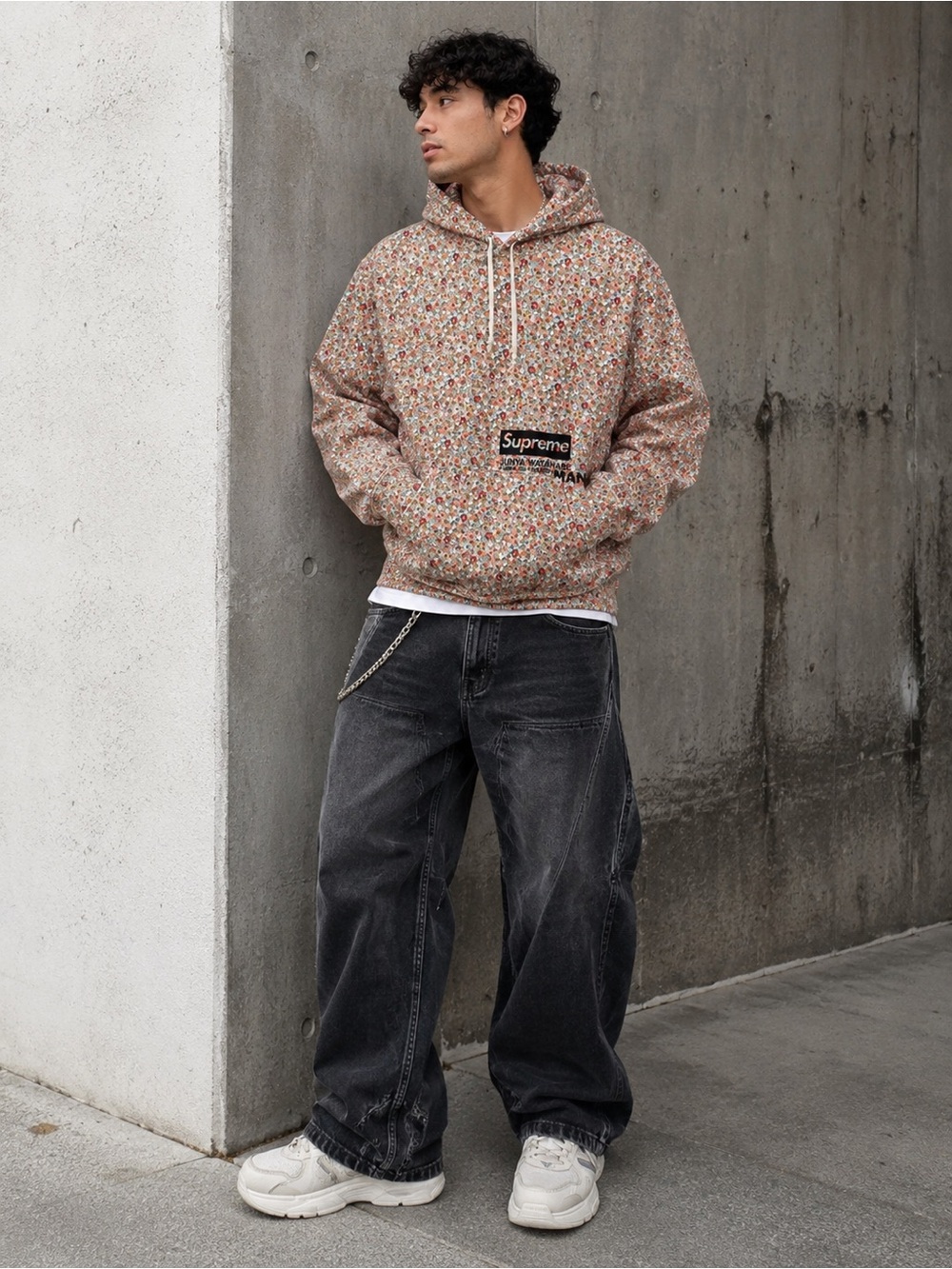 Supreme x Junya Watanabe COMME des GARÇONS MAN Floral Hoodie